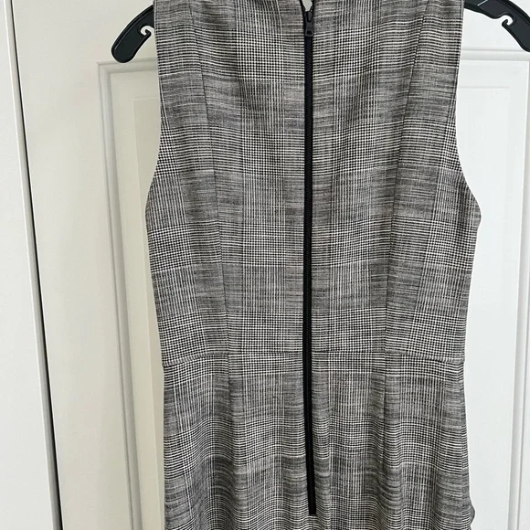 NWT Alice & Olivia BIRCH Houndstooth Sleeveless Formal Maxi Dress - Picture 9 of 14